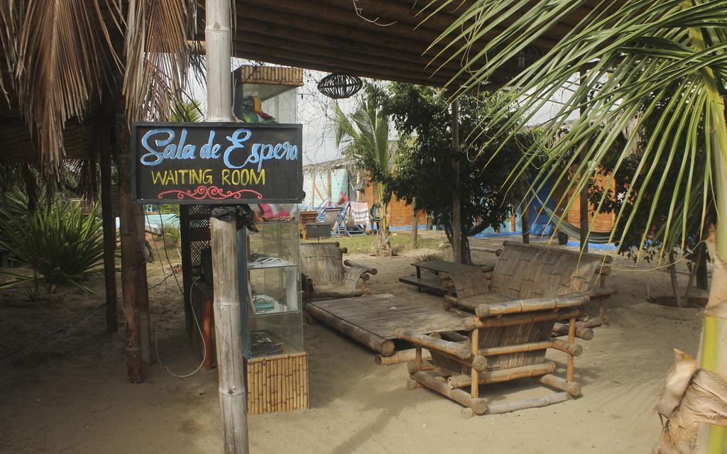 Psygon Surf Camp Hostel Máncora Exterior foto